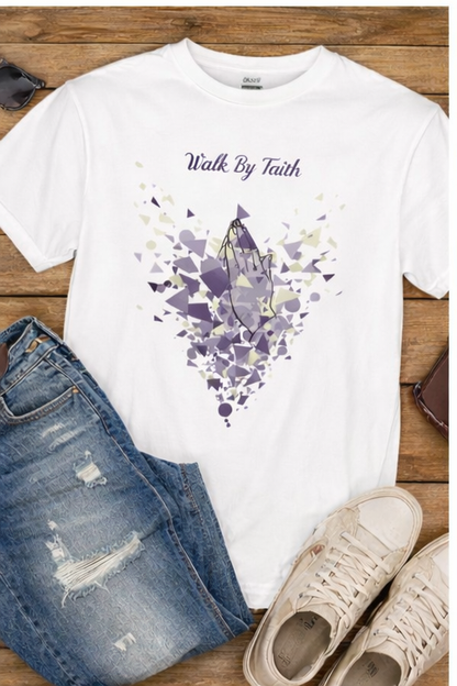 Lyfe Rulez: Walk By Faith Unisex T-Shirt