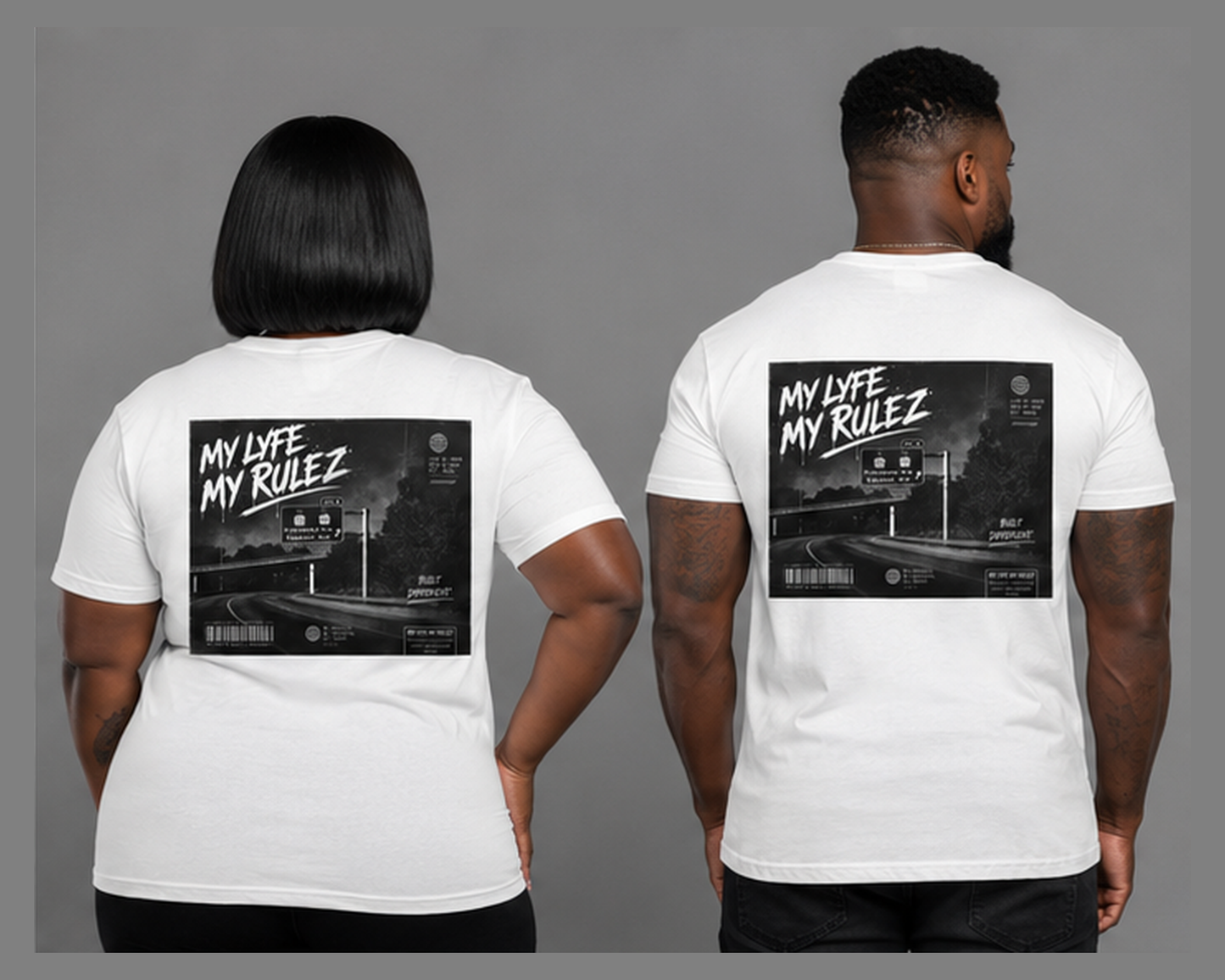 Chester "My Lyfe My Rulez" Built Different Staple Unisex Tee
