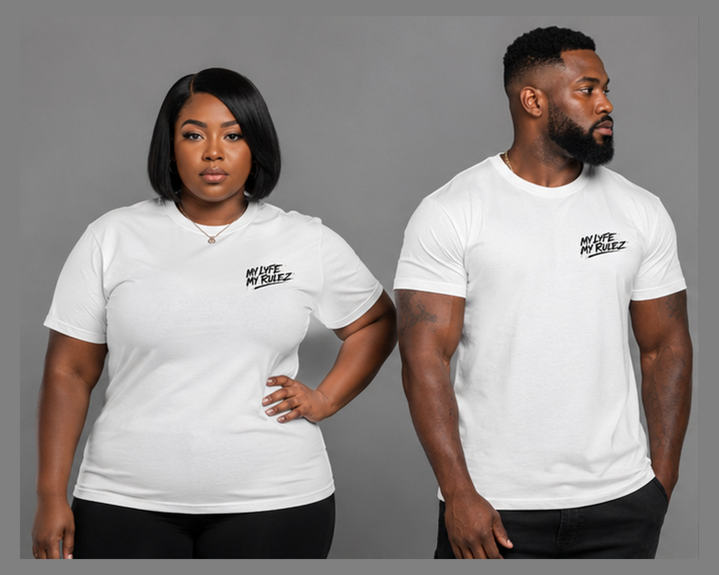 Chester "My Lyfe My Rulez" Built Different Staple Unisex Tee